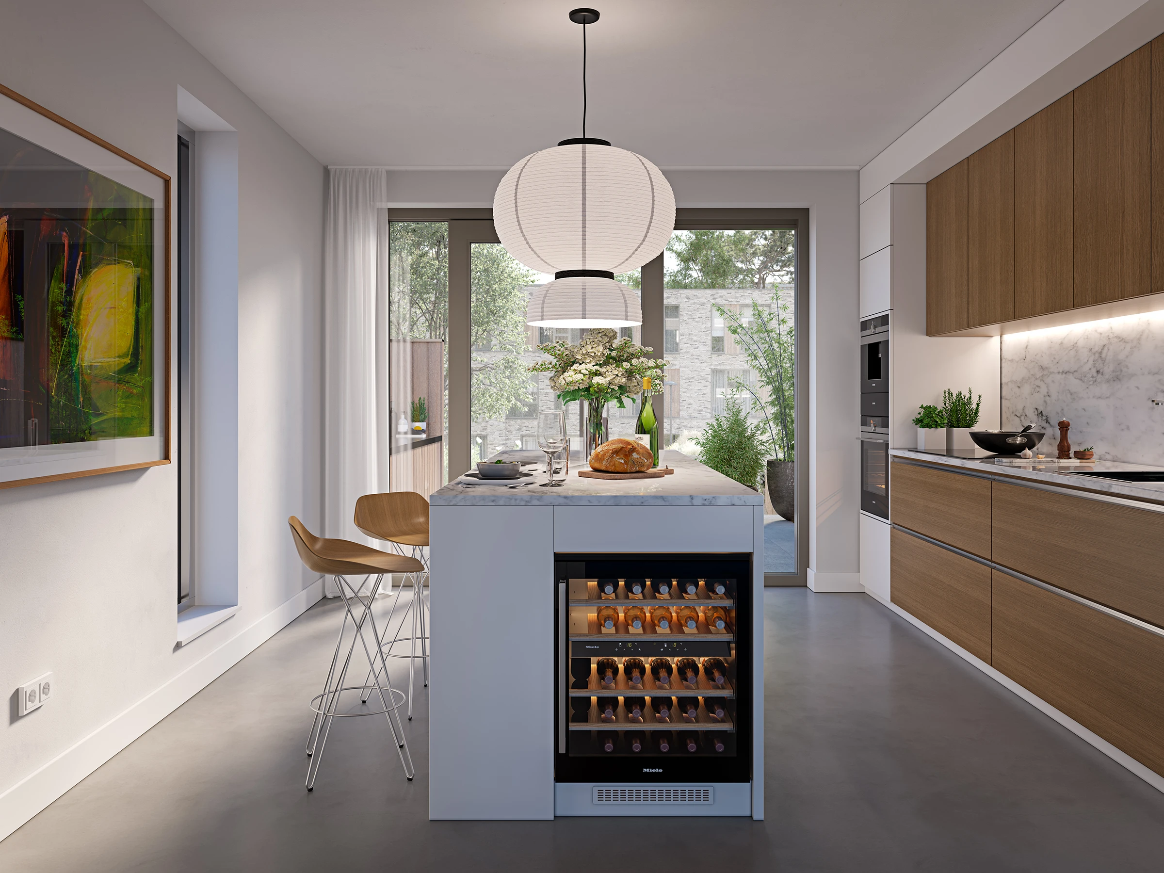 visual artist samenwerking voor interieur